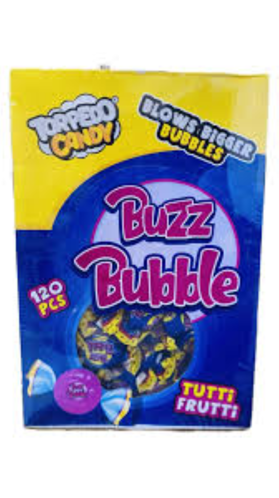 TORPEDO CANDY BUZZ BUBBLE TUTTI FRUTTI 40G